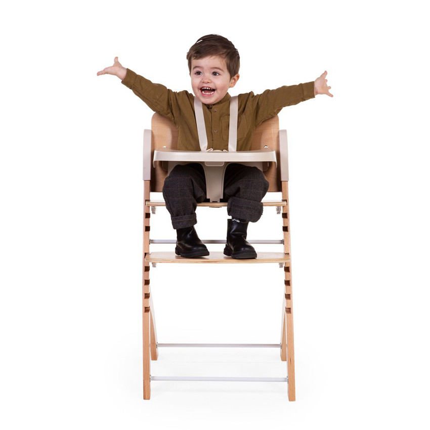 Trona evolutiva Evosit color madera natural/beige 