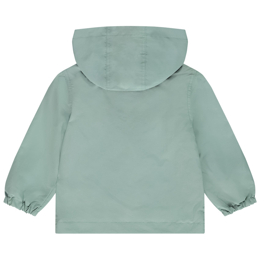 Chaqueta cortavientos en ripstop liso para bebé niño 