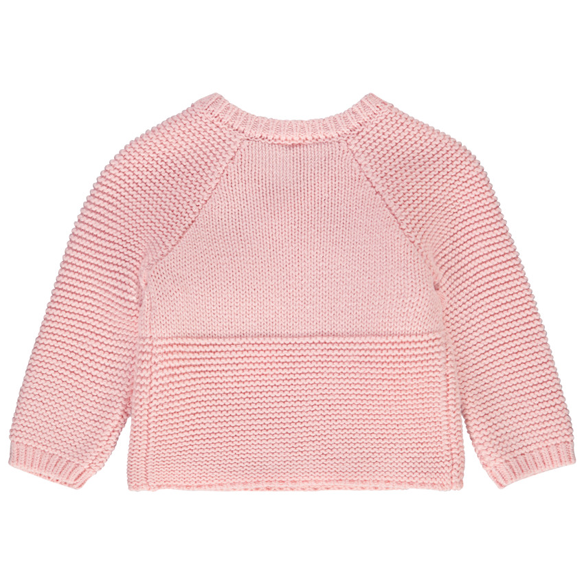 Chaqueta de punto estilo cruzado para bebé prematuro 