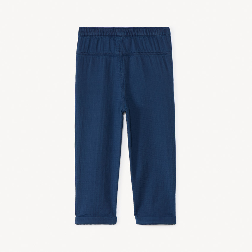 Pantalón liso de tela para bebé niño 