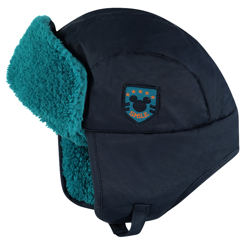 Chapka de sarga con borreguillo Disney con parche de Mickey 