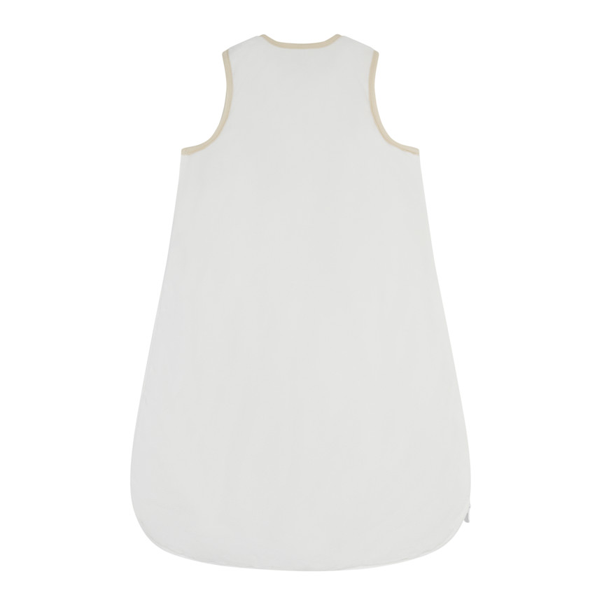 Gigoteuse sans manches en velours TOG 3 Mon Petit Chat blanc 