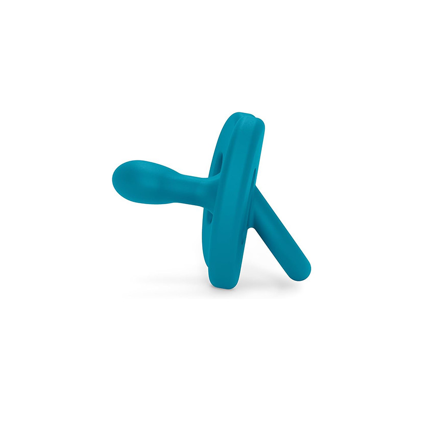 Chupete silicona fisiológico 6-18M Colour Essence Smoothie azul intenso 