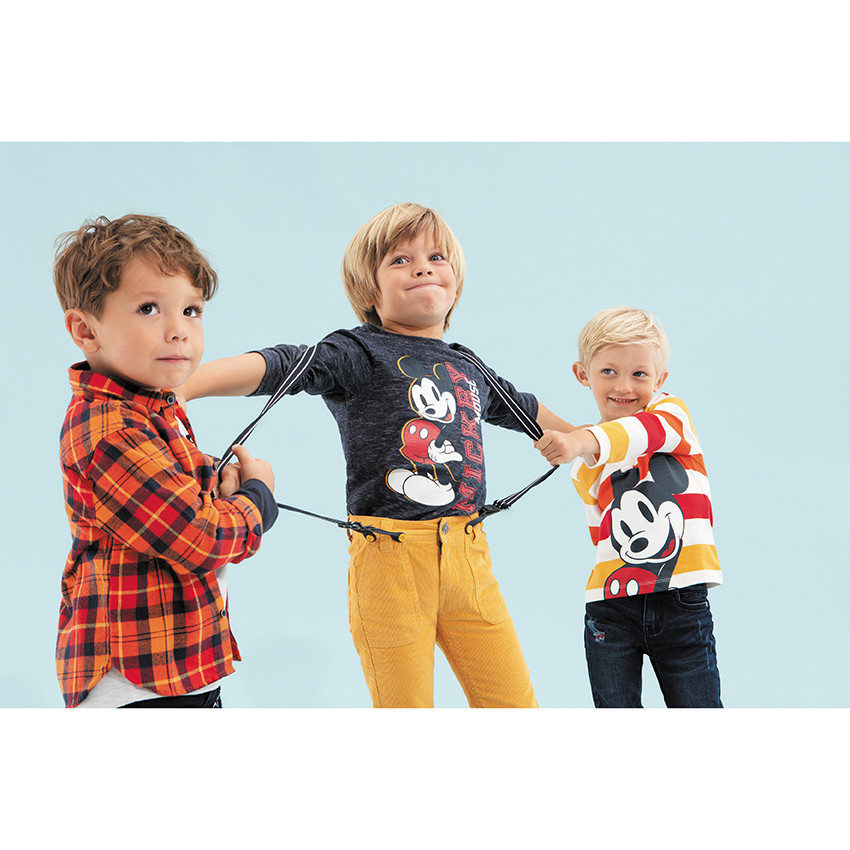 Camisa de manga larga de cuadros de franela 