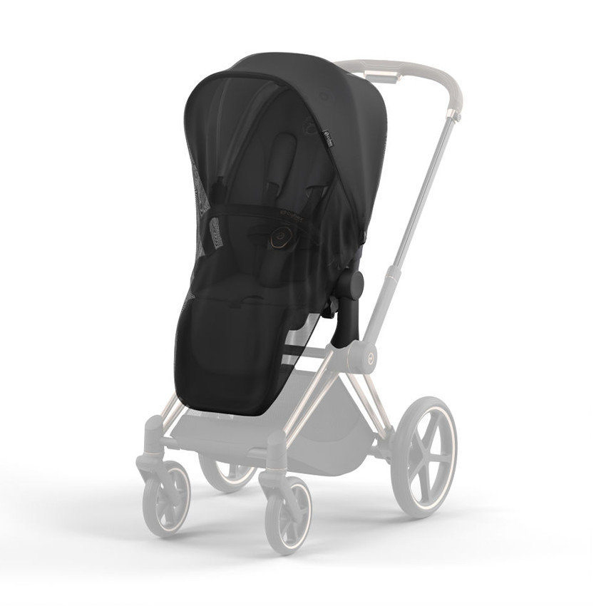 Mosquitera para silla de paseo Priam, e-Priam y Mios negra 