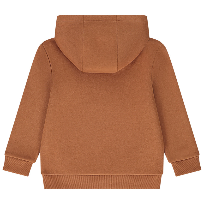 Sudadera con capucha de felpa estampado fantasía para niño 