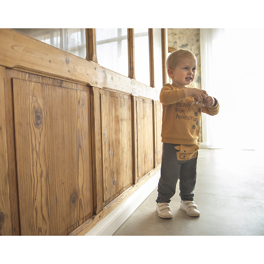 Conjunto jogging de felpa 