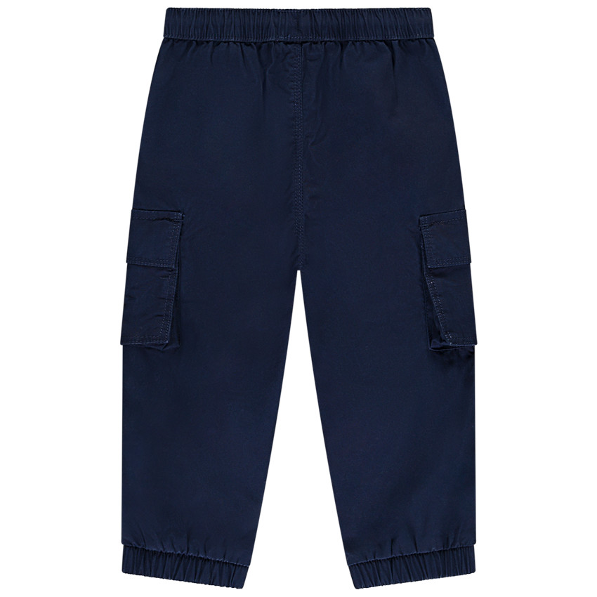 Pantalón cargo de tela para bebé niño 