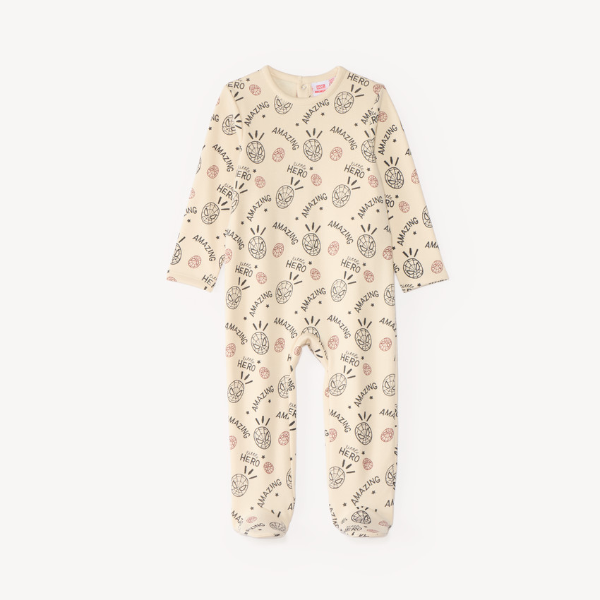 Lote de 2 pijamas para bebé niño en sherpa con estampado de Spider-Man Marvel (Acabados diferentes según la edad) 