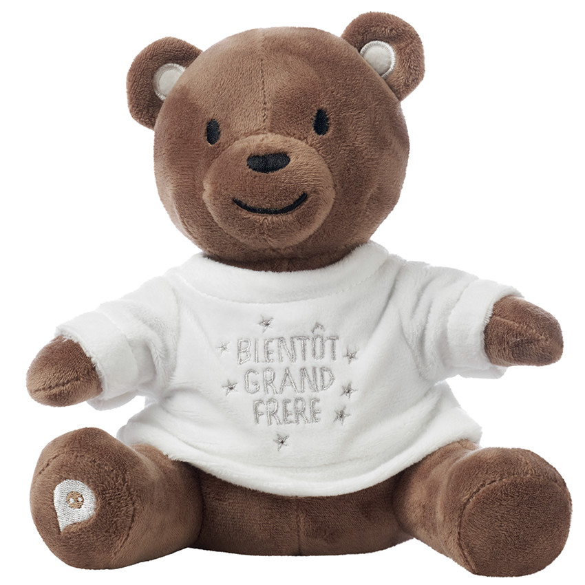 Vestido para peluche con bordado "Gran Hermano" 