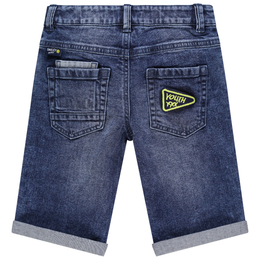 Bermudas vaqueras efecto lavado SmileyWorld 