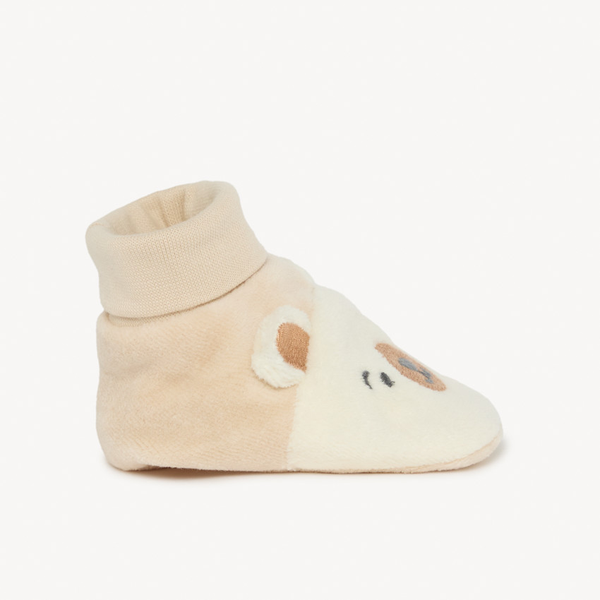 Zapatitos de terciopelo con diseño de oso para bebé  Additional Zapatitos de terciopelo con diseño de oso para bebé