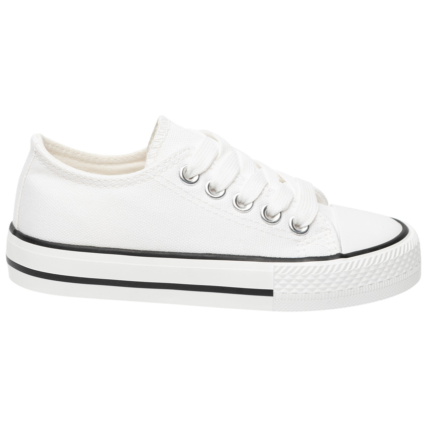 Zapatillas bajas de lona para niña  Additional Zapatillas bajas de lona para niña
