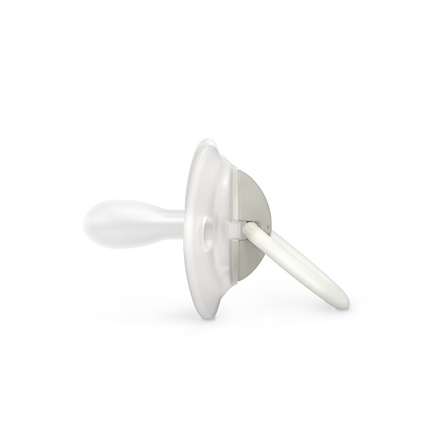 Lot de 2 sucettes silicone SX Pro 6-18M Wild&Free jour/nuit gris 