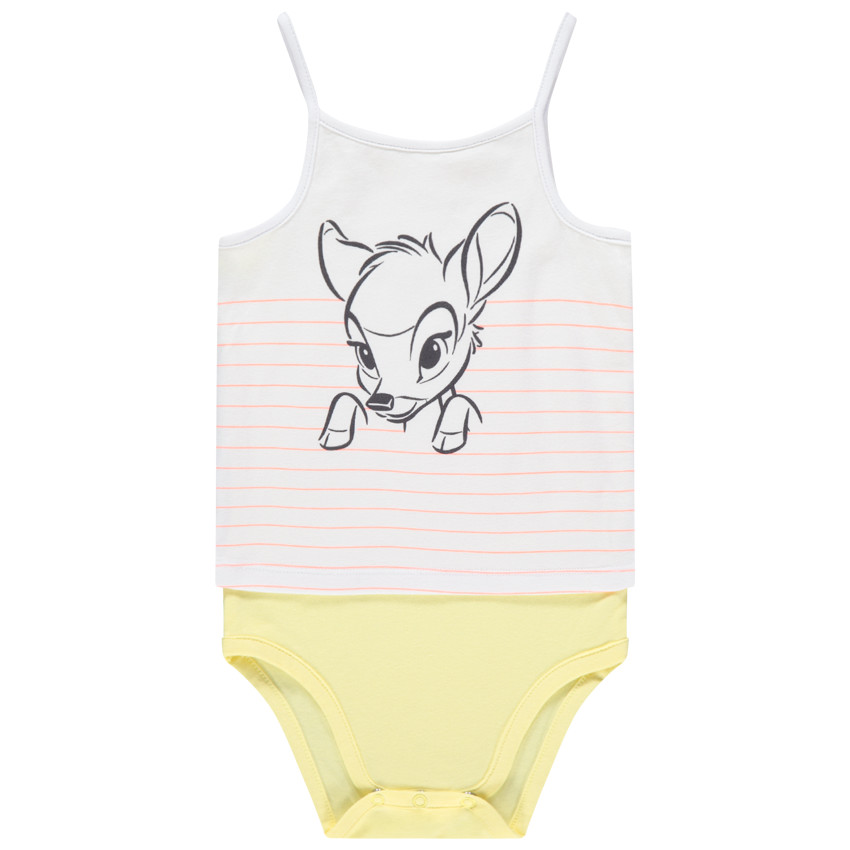 Body de tirantes finos estampado Bambi Disney para bebé niña  Additional Body de tirantes finos estampado Bambi Disney para bebé niña