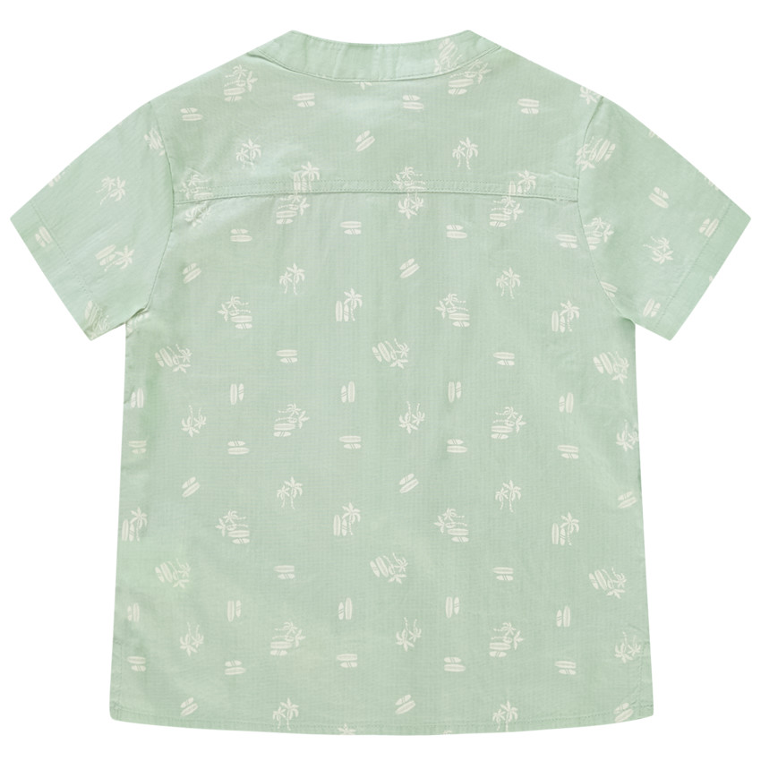 Camisa de manga corta con estampado de surf para bebé niño 