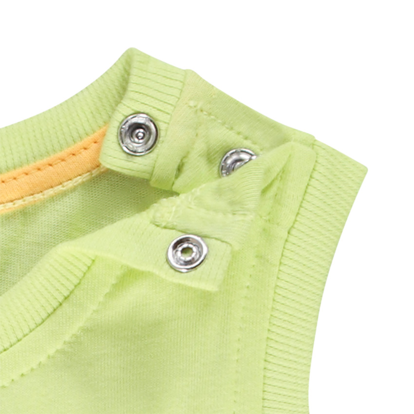 Conjunto de 2 piezas con estampado de jungla para bebé niño 