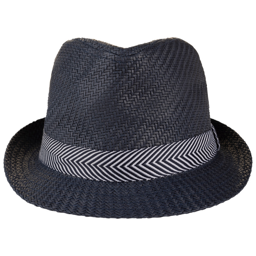 Borsalino trenzado con cinta tejida para niño 