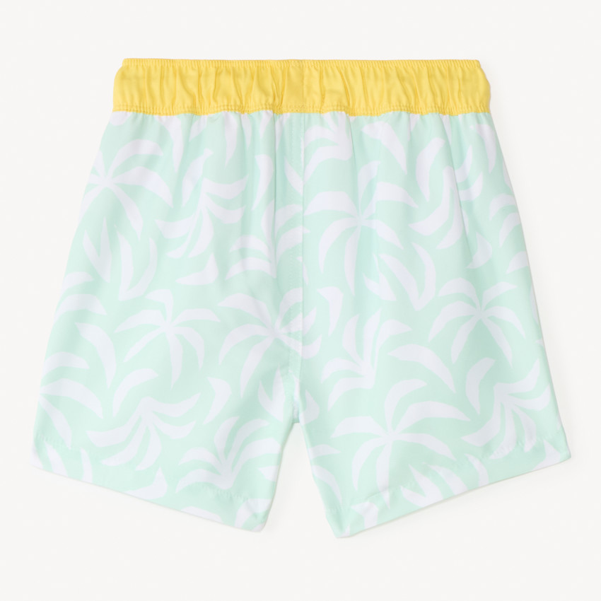 Bañador estampado de hojas para niño 