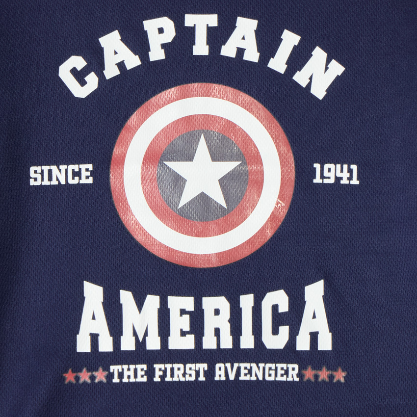 Camiseta de manga larga para niño Captain America Marvel Disney 