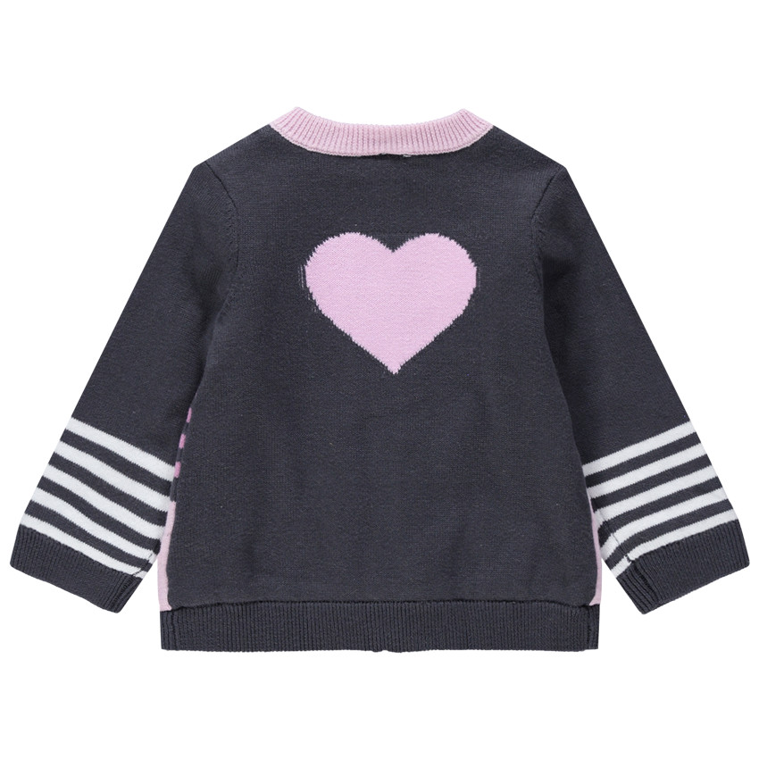 Chaqueta de punto con motivos de fantasía. 