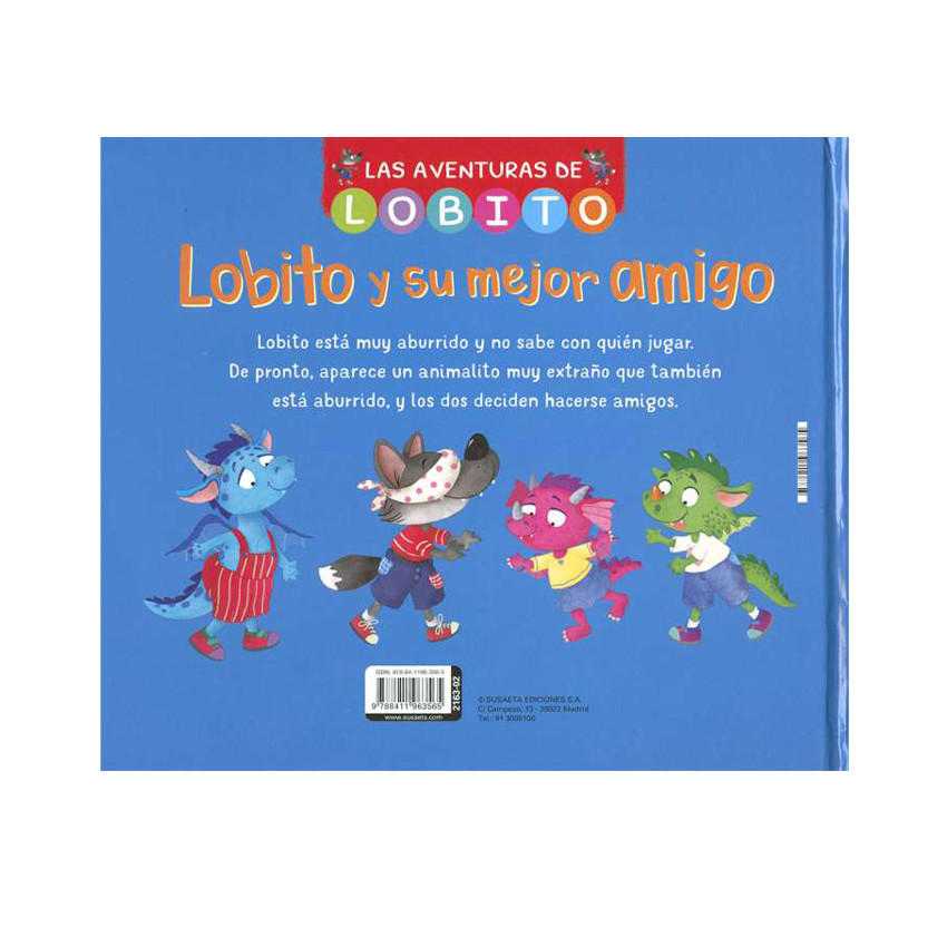 Cuento Lobito y su mejor amigo +4 años  
