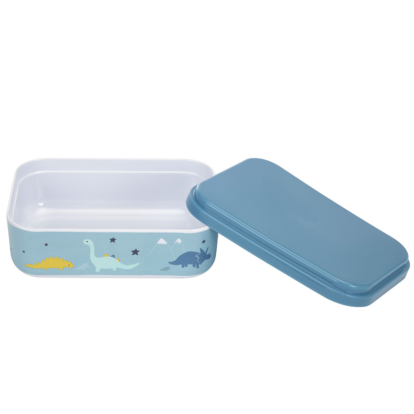 Fiambrera de melamina - Mes amis les dinos 