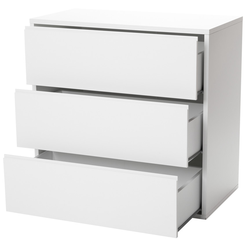 Comoda Eden 3 cajones - Blanca 