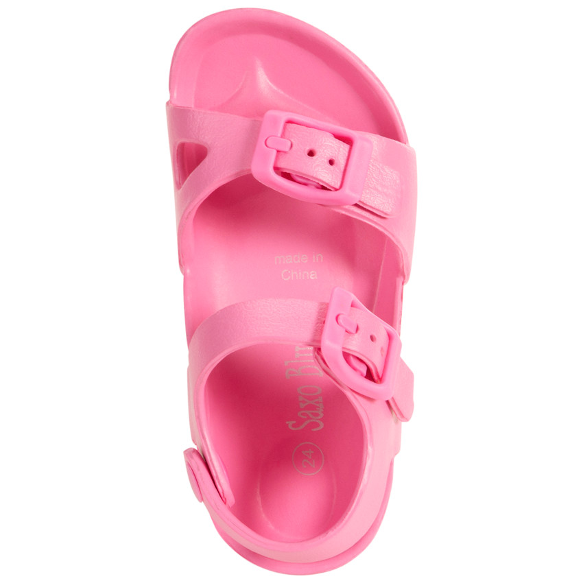 Sandalias de playa suaves con hebillas para niña 