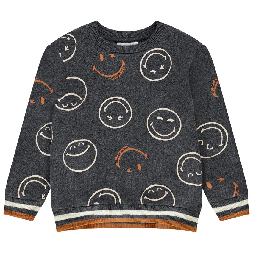 Sudadera de felpa con estampado SmileyWorld para niño 