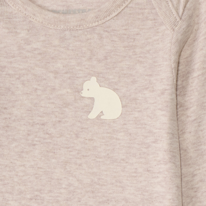 Lot de 5 bodies manches longues printés pour bébé garçon 