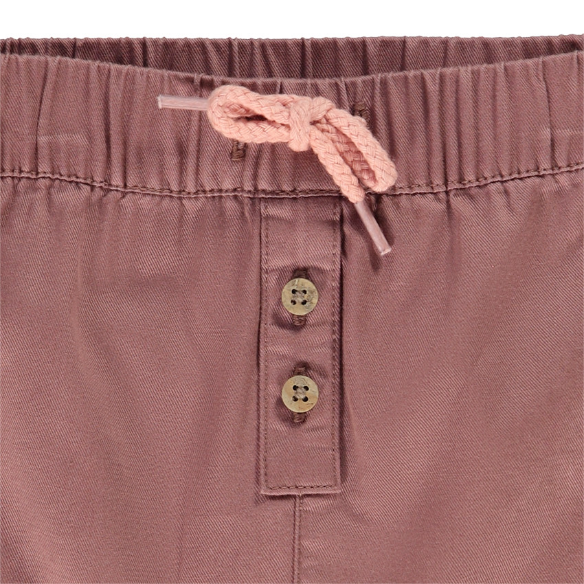 Bermuda estilo cargo de twill para bebé niño 