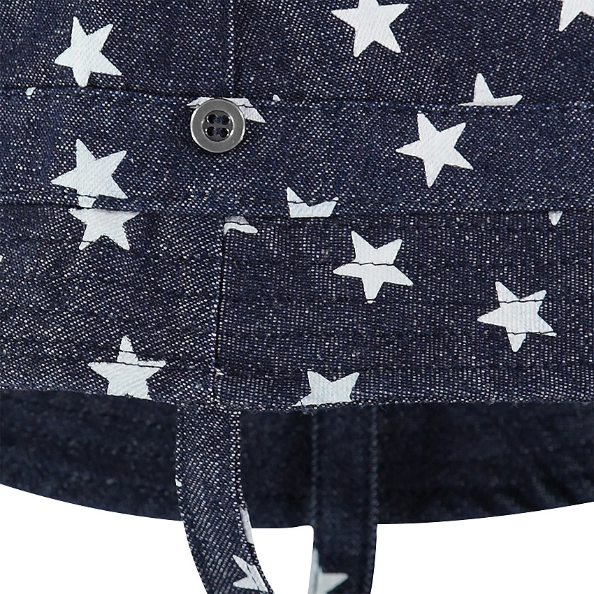 Gorro vaquero con estrellas all-over 
