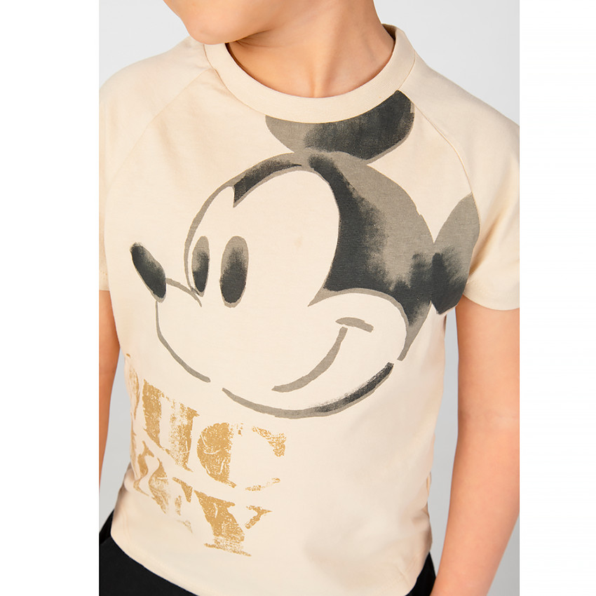 Ensemble de plage t-shirt + short Mickey Disney pour garçon 