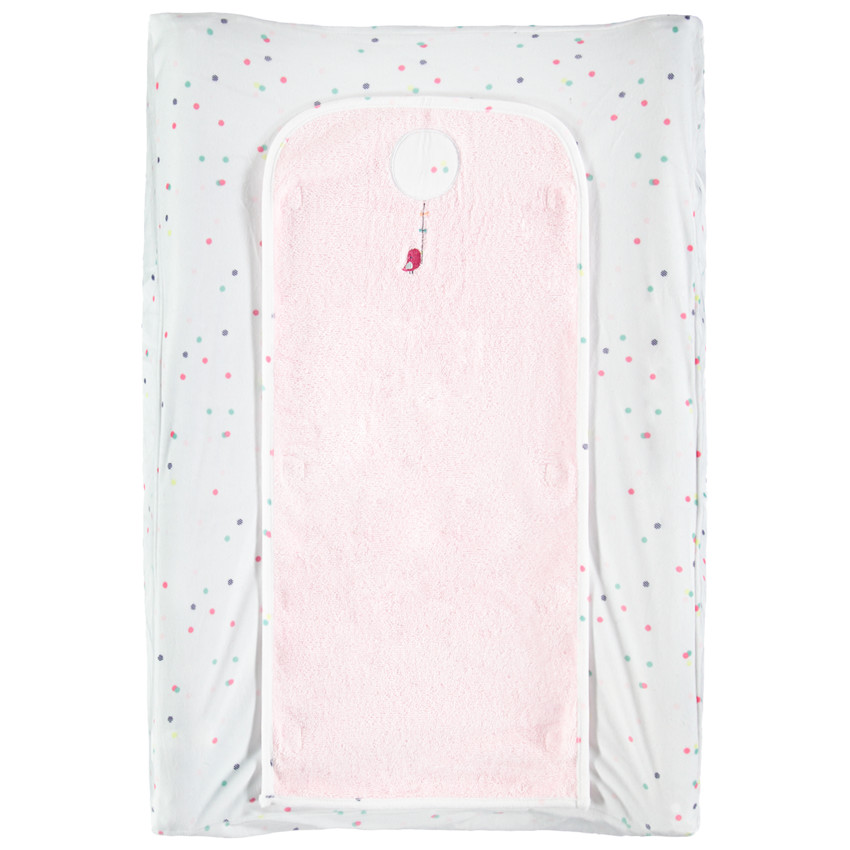 Funda de colchón cambiador en popelina Happy Days 