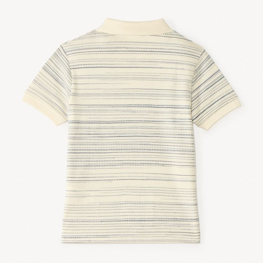 Polo de manga corta de punto para niño 