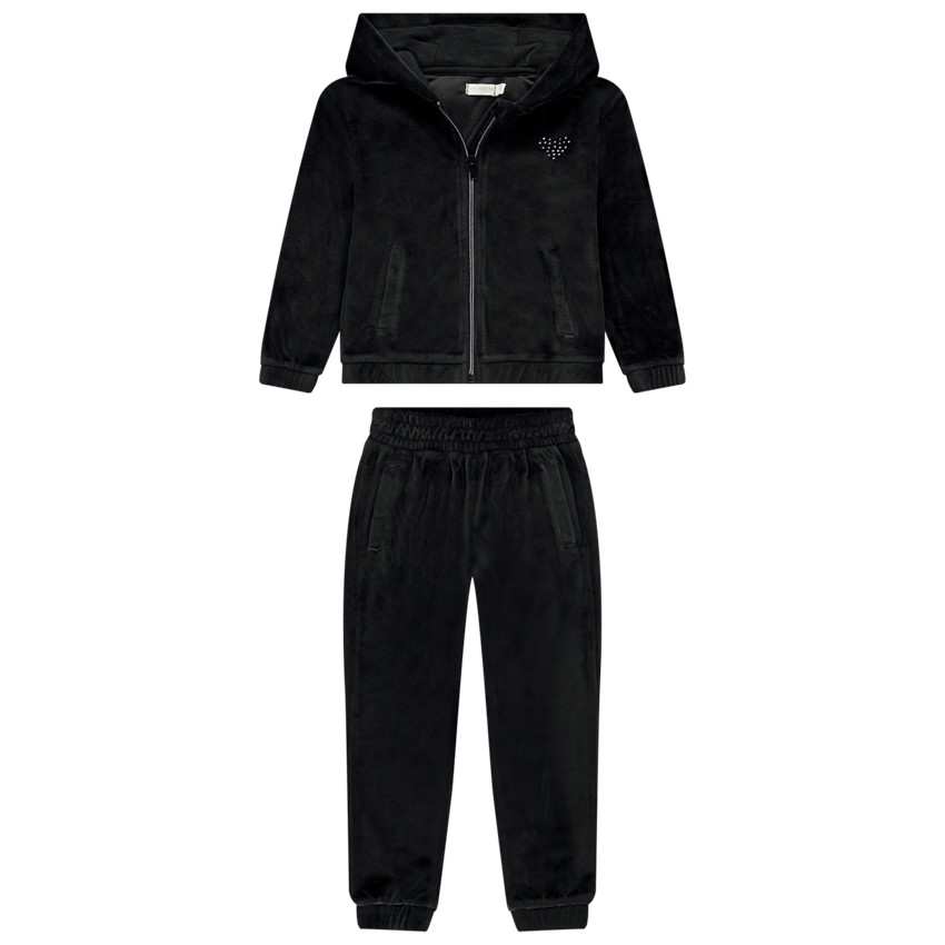 Conjunto de chándal total look de terciopelo para niña  Additional Conjunto de chándal total look de terciopelo para niña