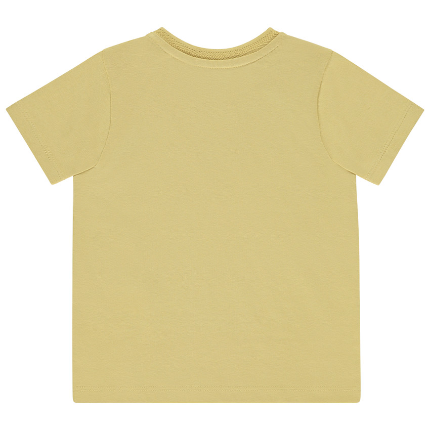 Camiseta de manga corta estampada savana para bebé niño 