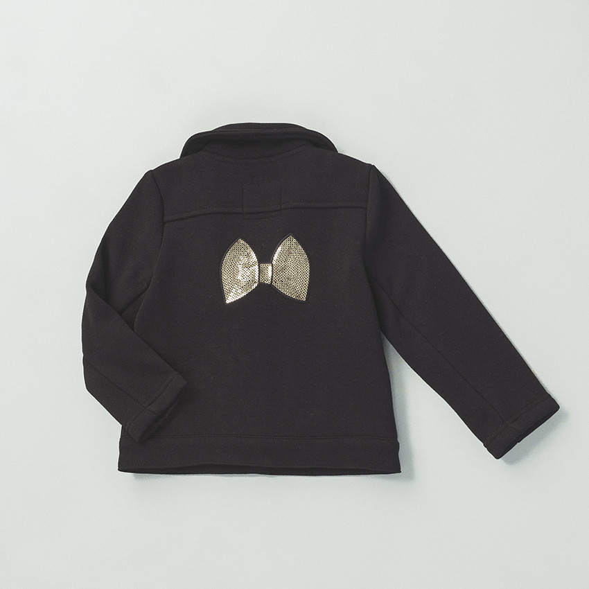 Chaqueta estilo biker de felpa con bordados de Minnie y lazo de lentejuelas Disney  Additional Chaqueta estilo biker de felpa con bordados de Minnie y lazo de lentejuelas Disney