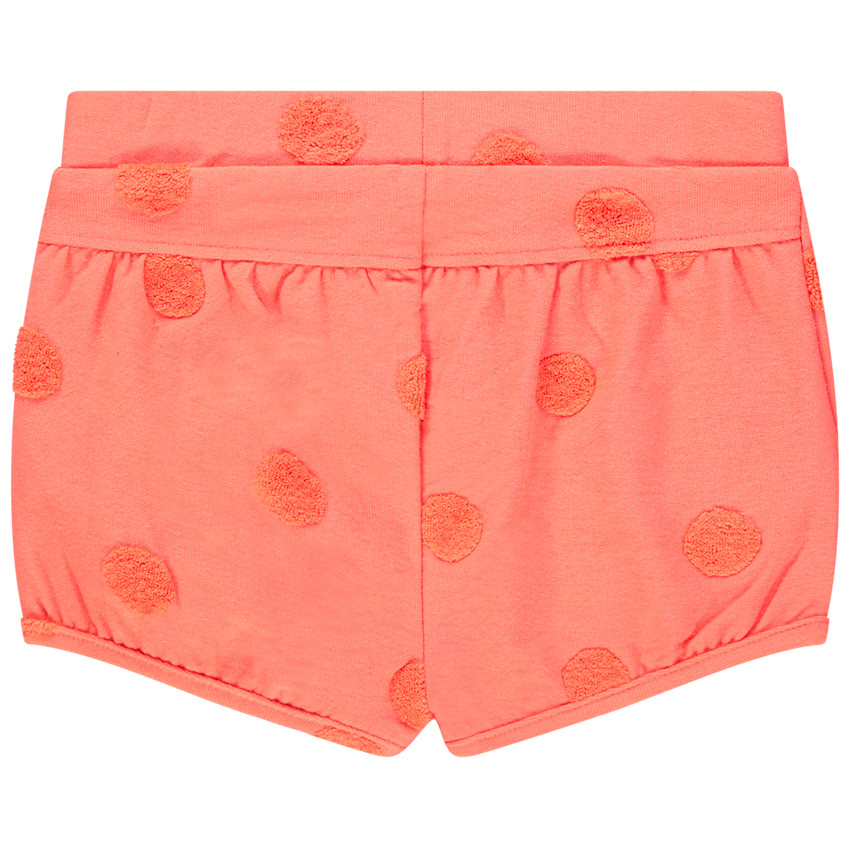 Short en jersey à pois en éponge 