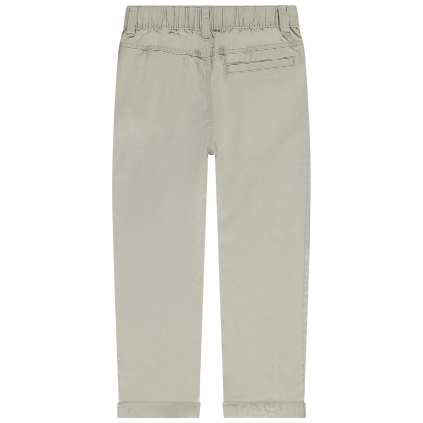 Pantalón chino con cintura elástica niño 