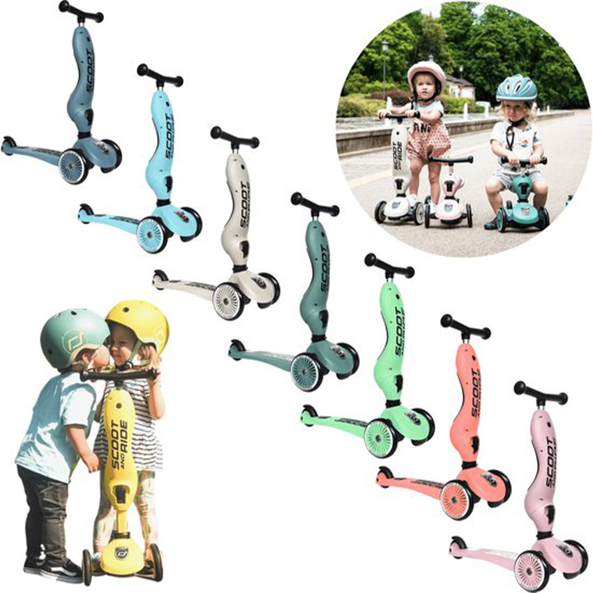 Trotinette 2-en-1 Highwaykick 1 Lemon 12m-5ans 