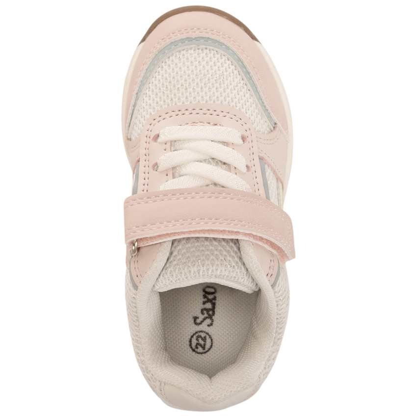 Zapatillas deportivas de malla con apliques para bebé niña 