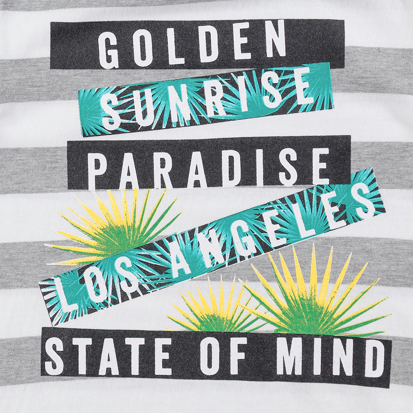 Júnior - Conjunto de playa con camiseta con capucha y bermudas lisas 