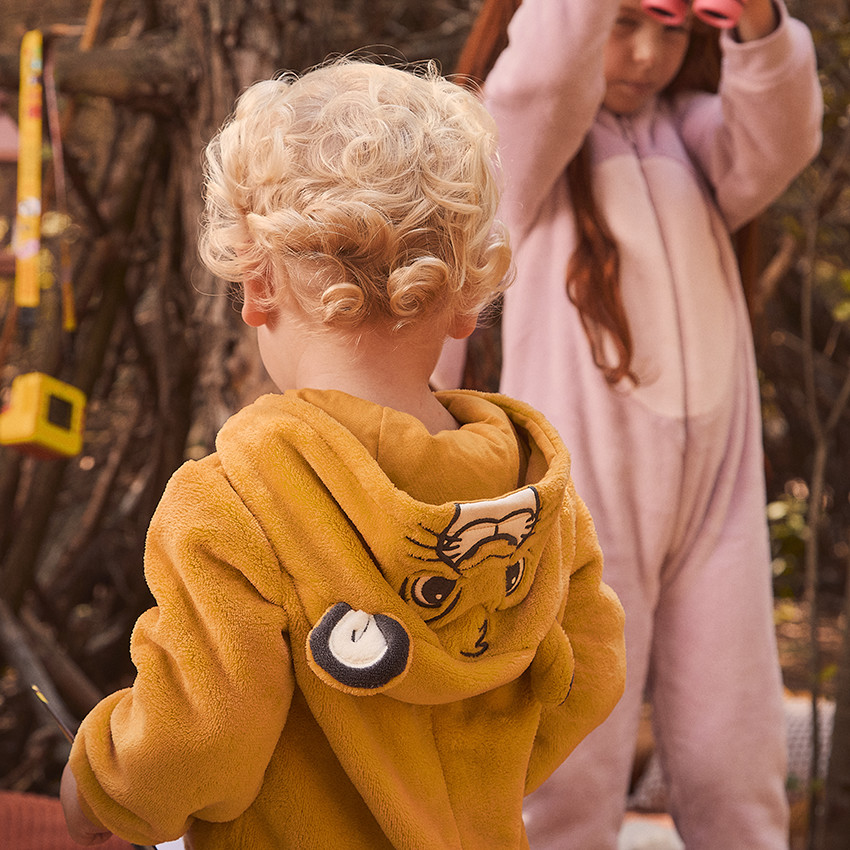 Pelele divertido de sherpa El Rey León Disney para bebé niño 