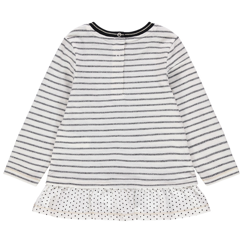 Túnica de manga larga a rayas con estampado Minnie Disney 