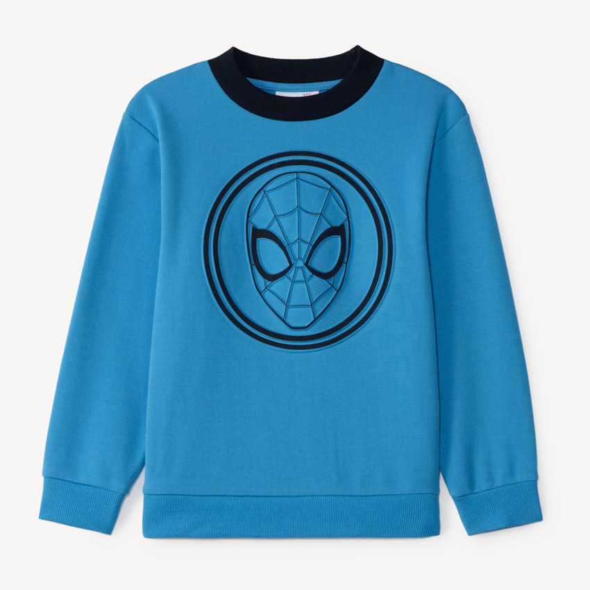 Sudadera niña con diseño en relieve de Spider-Man Marvel 