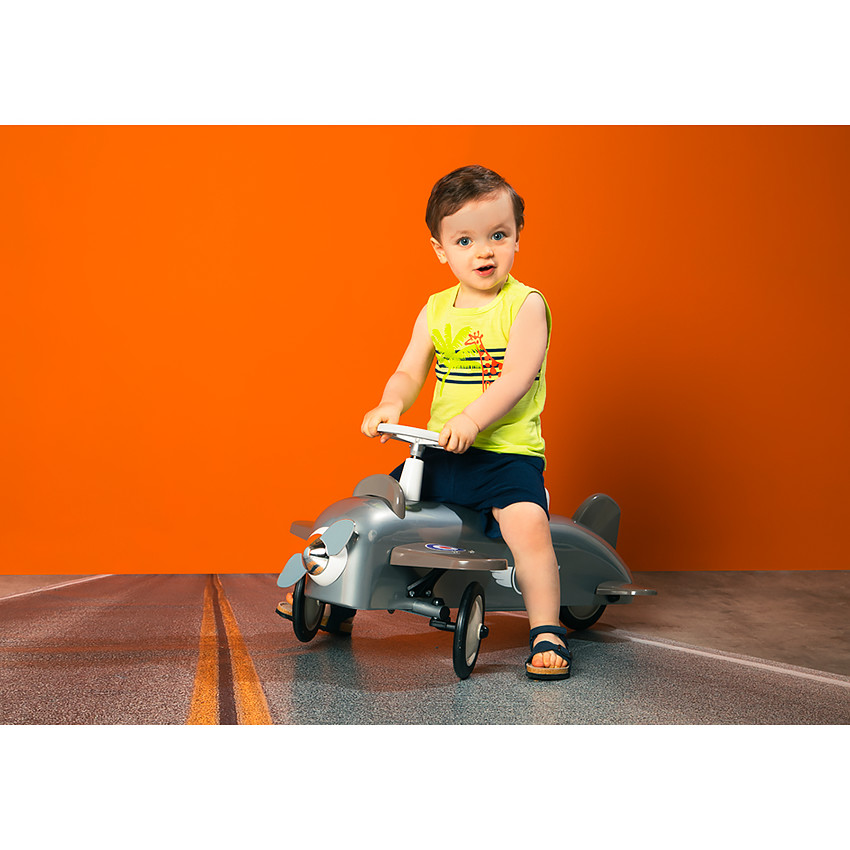 Débardeur en maille print à rayures pour bébé garçon 