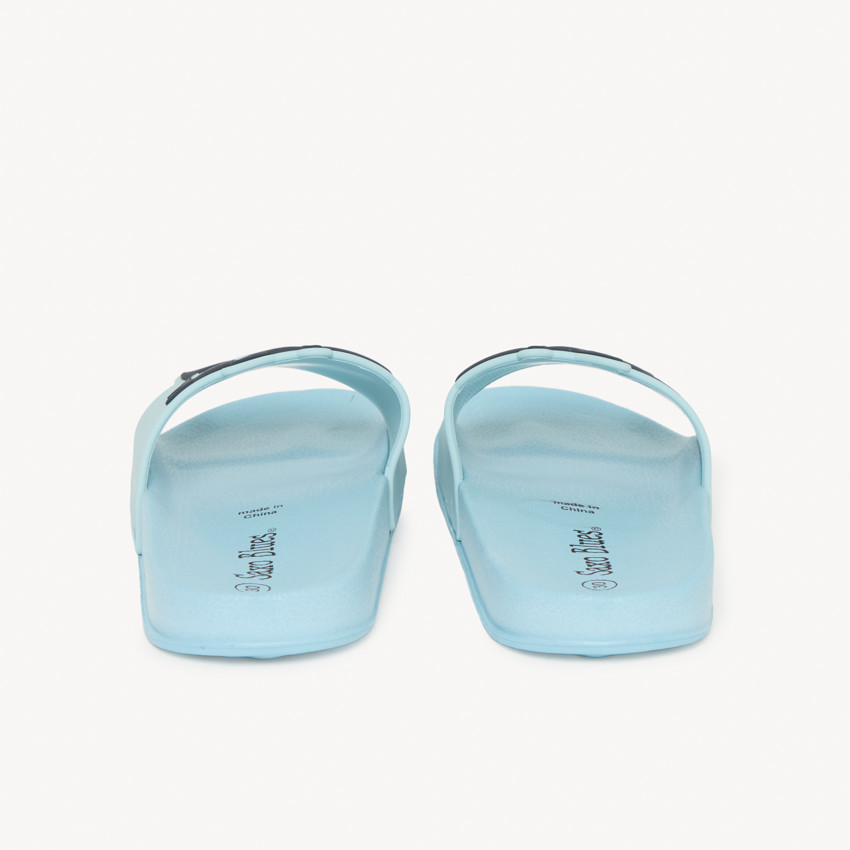 Mules de tiburón para niño con tirante según la edad 