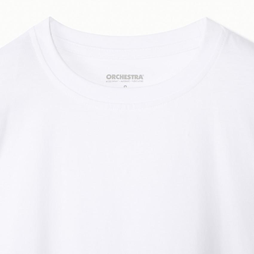 Lote de 3 camisetas lisas de manga corta para niño  Additional Lote de 3 camisetas lisas de manga corta para niño